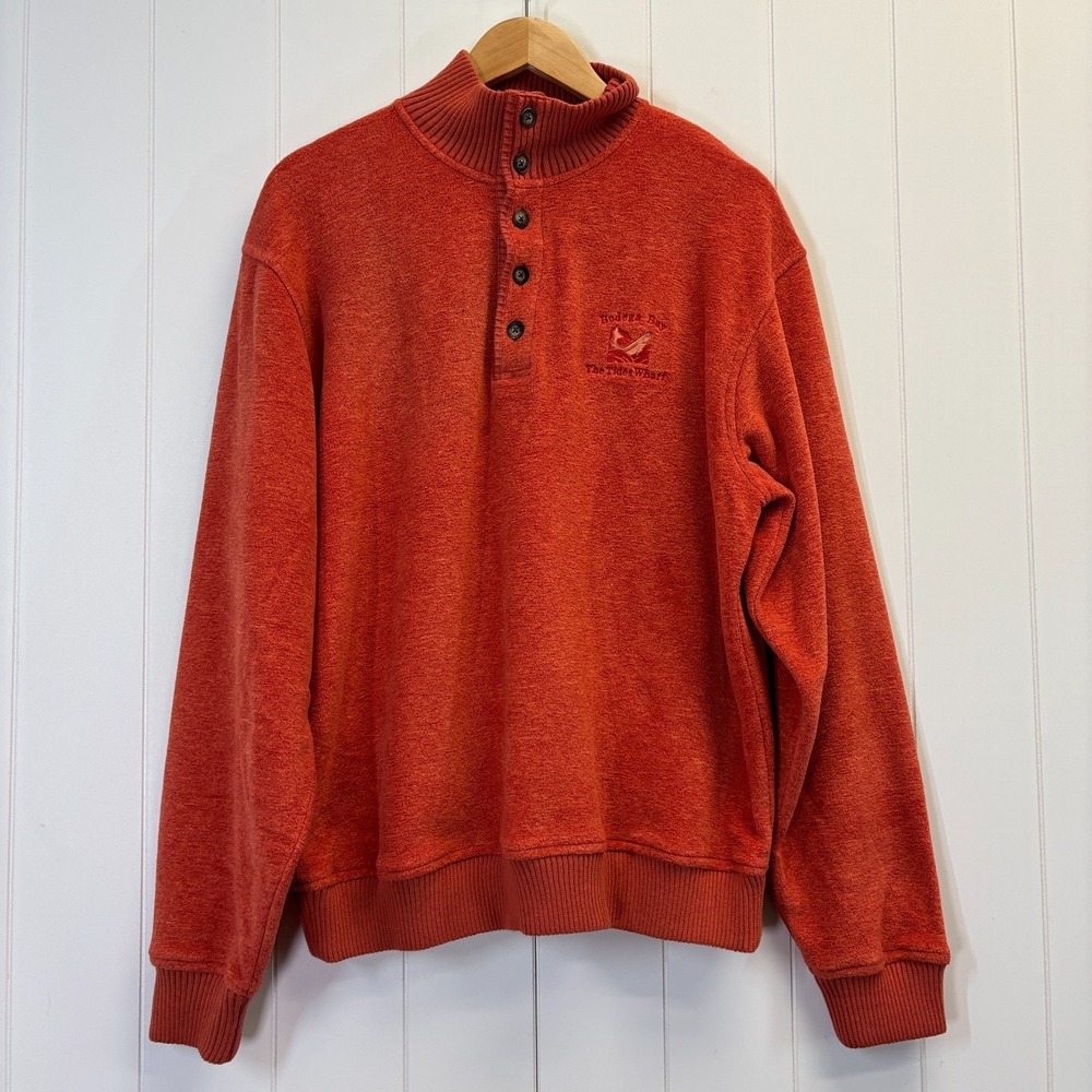 Gear For Sports Bodega Bay Fleece Henley Sweatshirt Men Large Streetwear Coastal
